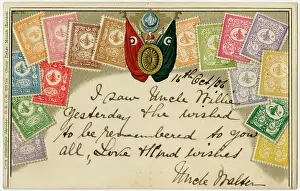 Philatelic: Stamp Card produced by Ottmar Zeihar - Turkey