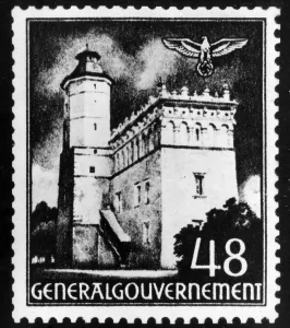 Postage: Stamp of the General Government, 1941