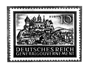 Postage: Stamp from the General Government, 1943