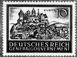 Postmark: Stamp of the General Government, 1943