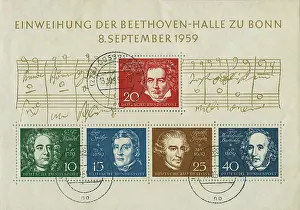 Spohr: Stamp - Germany - Ludwig von Beethoven