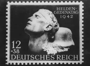 Heldengedenktag: Stamp for the Heroes Memorial Day, 1942
