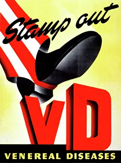 Transmitted: Stamp Out VD Poster, 1940s