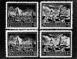 Postage: Stamps of the General Government, 1942