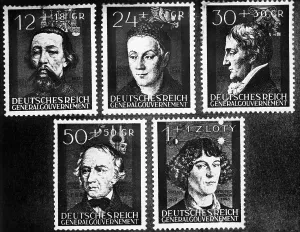 Postage: Stamps of the General Government, 1942