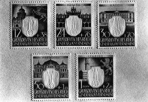 Postage: Stamps of the General Government, 1943