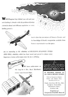 Carnet: Stanavo Aviation Fuels & Oils - Carnet