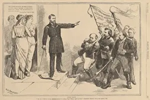 Veto: Stand Back. A uniformed President Ulysses
