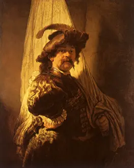 1636: The Standard-Bearer, by Rembrandt
