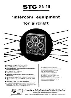 Intercom: Standard Radio STC Intercom