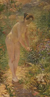 Engelhart: Standing female nude