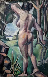 Mainie: Standing Female Nude