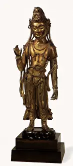 Buddhists: Standing Figure of Guanyin