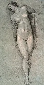 1520s: Standing Nude Female Figure, Represented Frontally