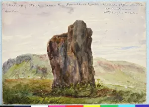 1841: Standing Stone near the Headless Cross, Parish of Cairncastl