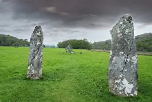 Kilmartin: Standing Stones, Kilmartin Glen, Kilmartin, Scotland