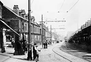Billiard: Staniforth Road, Darnall early 1900s