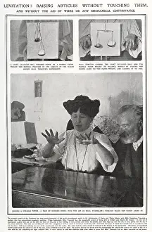 Celluloid: Stanislawa Tomczyk - Levitation without touching 1910