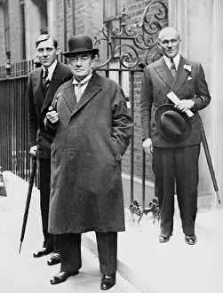 Downing: Stanley Baldwin in the Downing Street, 1935
