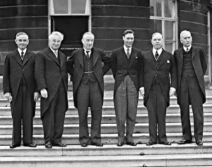 Lyon: Stanley Baldwin and George VI. with Prime Ministers of the C