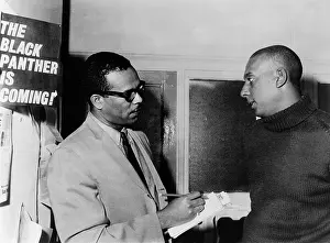 Panthers: Stanley S. Scott interviewing Stokely Carmichael ?