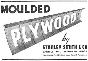 Plywood: Stanley Smith Moulded Plywood