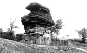 Hemlock: Stapleford, the Hemlock Stone c1955