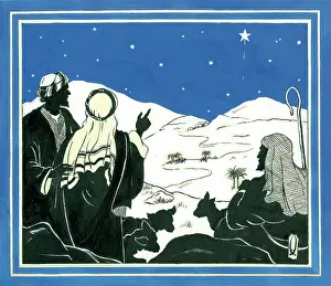Leefe: The Star Over Bethlehem ? three shepherds