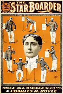 Handbill: The Star Boarder, Charles H. Boyle (center), ?