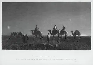 Reuben Luke Collection: The star in the East ' and camels