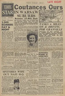 Coutances: The Star front page Battle for Normandy