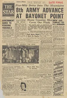 Abbeville: The Star front page Battle for Tunisia