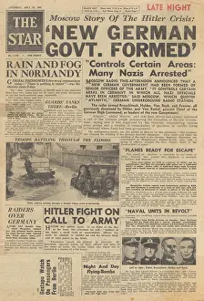 Stauffenberg: The Star front page New German Government formed