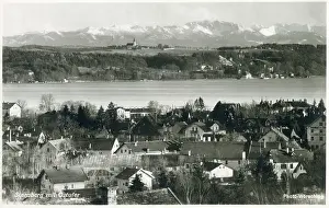 Starnberger: Starnberg, Bavaria, Germany - view across Starnberger See