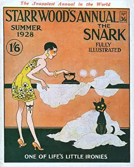 Flappers: Starr Wood's Annual The Snark - ironing