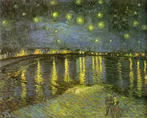 Starry: Starry Night Over the Rhone, by Van Gogh