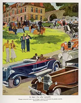 Yonder: START OF A CAR RALLY