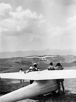 Rhoen: Start of a Rhoen glider