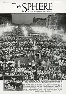 Nationalisation: Start of the Suez Crisis - Colonel Nasser's Speech - Crowds