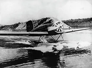 Wiley: The start of Wiley Post with his seaplane