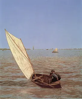 Sailboats: Starting Out after Rain