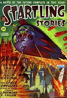 Destroy: Startling Stories - Sci Fi Mag - Pirates of the Time Trail