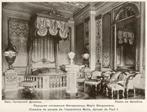 Gatchina: State Bedroom, Gatchina Palace, near Gatchina, Russia