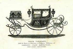 Manufactory: State Carriage, Garratt's Coach Manufactory, Cheltenham