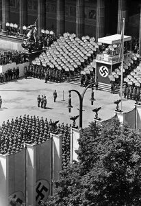 Juni: State ceremony for the Condor Legion in Berlin, 1939