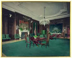 C1904: The State Dining Room, White House