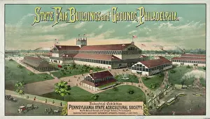 C1884: State fair buildings and grounds, Philadelphia