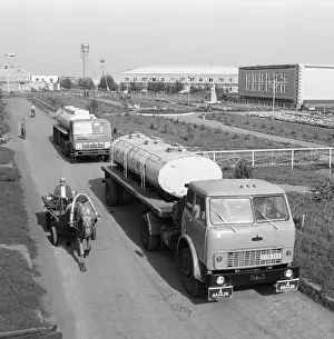 Trucks: State farm in Altay region