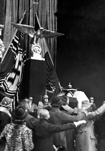 Condolences: State funeral of Erich Ludendorff, 1937