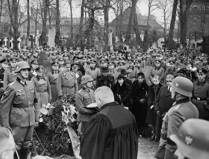 Becker: State funeral of General Karl Becker, 1940